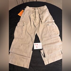 Abercrombie & Fitch Kids Beige Cargo Pants